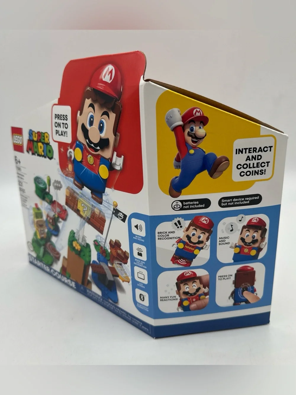 NEW LEGO Super Mario 71360 Adventures with Mario Starter Course 231 Pc Sealed